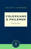 Colossians & Philemon : verse by verse